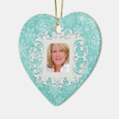 In het liefhebben van Geheugen Snowflake Persoonli Keramisch Ornament (Links)