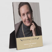 In het liefhebben van geheugenfotominimalistisch d fotoplaat (Zijkant)