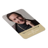 In het liefhebben van geheugenfotominimalistisch d magneet (Rechterzijde)