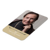 In het liefhebben van geheugenfotominimalistisch d magneet (Linkerzijde)