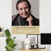 In het liefhebben van geheugenfotominimalistisch d poster (Thuiskantoor)