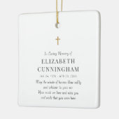 In het liefhebben van geheugenherdenkingsgeheugen  keramisch ornament (Links)