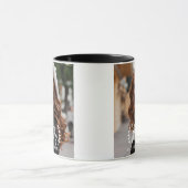 In het liefhebben van geheugenkromme-vullingsfoto  mok (Midden)