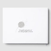 In het liefhebben van geheugenverlies van Dandelio Gastenboek (Achterkant)