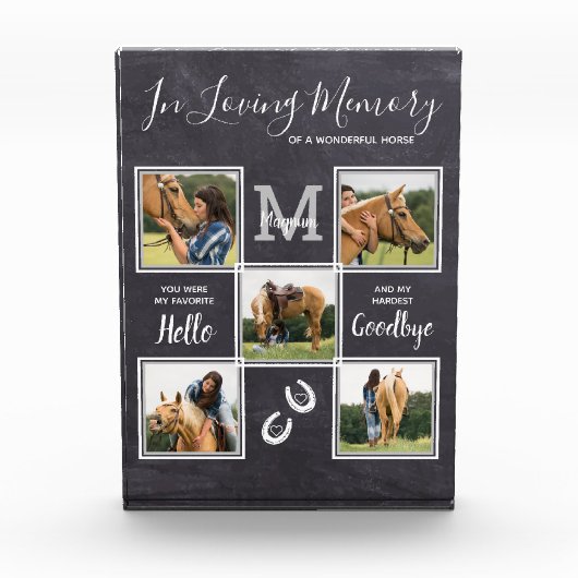 In het liefhebben van gepersonaliseerd geheugen va fotoblokken (Voorkant)