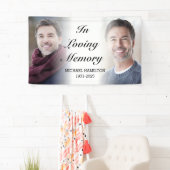 In het liefhebben van Gepersonaliseerde Memorial F Spandoek (Insitu)