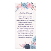 In het liefhebben van het geheugen dat de begrafen reclamekaart (Achterkant)