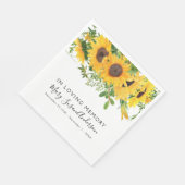 In het liefhebben van het geheugen, de begrafenis  servet (Hoek)