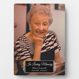 In het liefhebben van het geheugen Eenvoudige , ge Fotoplaat