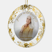 In het liefhebben van het Geheugen Persoonlijke Fo Keramisch Ornament (Links)