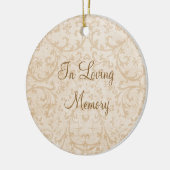 In het liefhebben van het Geheugen Persoonlijke Fo Keramisch Ornament (Links)