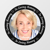 In het liefhebben van het Geheugen Persoonlijke Fo Raamsticker (Vel)