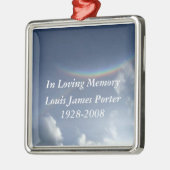 In het liefhebben van het Geheugen Persoonlijke Ke Metalen Ornament (Links)