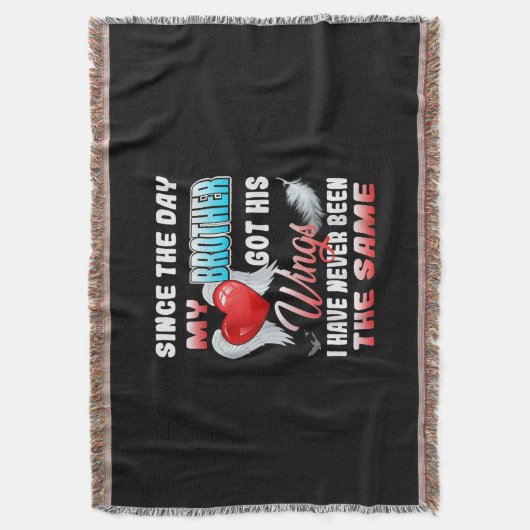 In het liefhebben van het geheugen van mijn broer deken (Voorkant Verticaal)