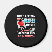 In het liefhebben van het geheugen van mijn broer  magneet (Voorkant)