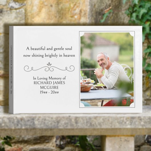 In het liefhebben van het Geheugen Verticale Fotoc Gastenboek