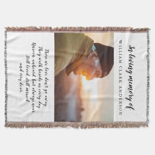 In het liefhebben van het Geheugenfotogedicht Deken (Voorkant)