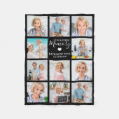 In het liefhebben van het Gepersonaliseerde 11 Fot Fleece Deken (Voorkant)