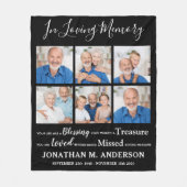 In het liefhebben van het Gepersonaliseerde Geheug Fleece Deken (Voorkant)