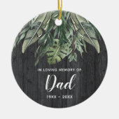 In het liefhebben van het persoonlijke sympathiege keramisch ornament (Voorkant)