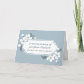 In het liefhebben van het prachtige geheugen van F Kaart (Voorkant)