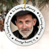 In het liefhebben van Memory Black Keepomwille Ker Keramisch Ornament