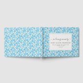 In het liefhebben van Memory Blue Daisies Memorial Gastenboek (Volledig)