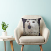 In het liefhebben van Memory Cat Memorial Foto gep Kussen (Stoel)