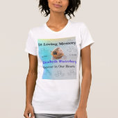 In het liefhebben van Memory Keepomwille Funeral M T-shirt (Voorkant)