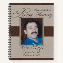 In het liefhebben van Memory Memorial / Guestbook Notitieboek