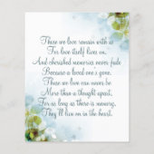 In het liefhebben van Memory Memorial Keepomwille (Achterkant)