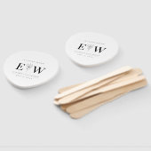 In het liefhebben van Memory Memorial Modern Monog Handwaaier (Niet-gemonteerd)