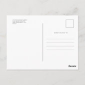 In het liefhebben van Memory Memorial Modern Simpl Briefkaart (Achterkant)