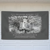 In het liefhebben van Memory Memorial Modern Simpl Spandoek