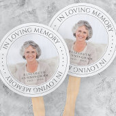 In het liefhebben van Memory Memorial Simple Elega Handwaaier