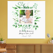 In het liefhebben van Memory PHOTO Bereavement Los Canvas Afdruk (Insitu (Woonkamer))