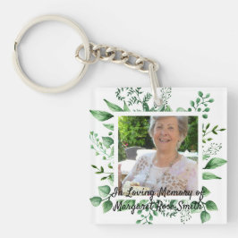 In het liefhebben van Memory PHOTO Bereavement Los Sleutelhanger