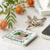 In het liefhebben van Memory PHOTO Bereavement Los Sleutelhanger (Zijkant)