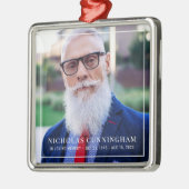 In het liefhebben van Memory Photo Memorial Keepom Metalen Ornament (Links)