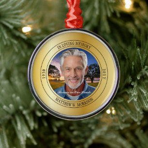 In het liefhebben van Memory Photo Memorial Keepom Metalen Ornament