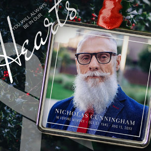 In het liefhebben van Memory Photo Memorial Keepom Metalen Ornament