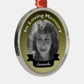 In het liefhebben van Memory Photo Ornament Gold B (Rechts)