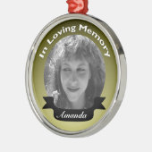 In het liefhebben van Memory Photo Ornament Gold B (Links)