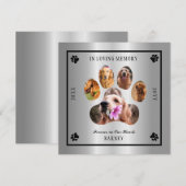 In het liefhebben van Memory Photo Pet Memorial -  Kaart (Voorkant / Achterkant)