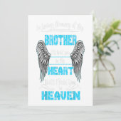 In het liefhebben van mijn broer hou ik je cadeau  aankondiging (Staand voorkant)