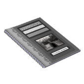 in het liefhebbende gedenkteken van het gastenboek notitieboek (Rechterzijde)