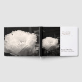In het liefhebbende Memory Peony Funeral White Gue Gastenboek (Volledig)