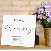 In het liefhebbende trouwbord Tabletop Plaque Fotoplaat