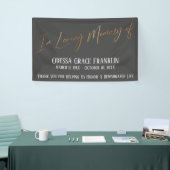 In het liefste geheugen van Gold Handwriting op do Spandoek (Beurs)
