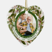 In het liefste geheugen van vader opa Memorial Ker Keramisch Ornament (Rechts)